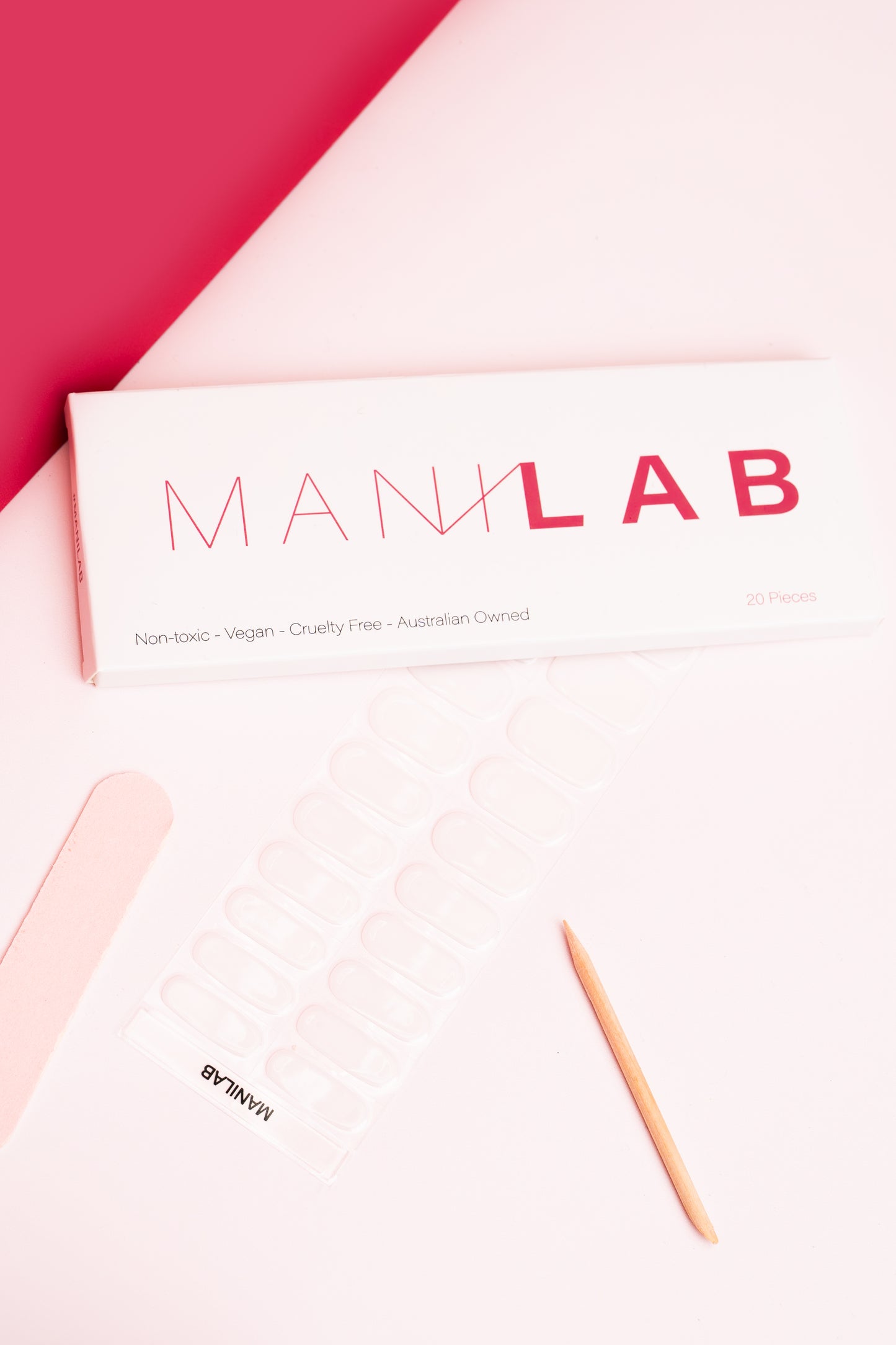 Translucent Semi-cured Gel Nail Wraps | MANILAB