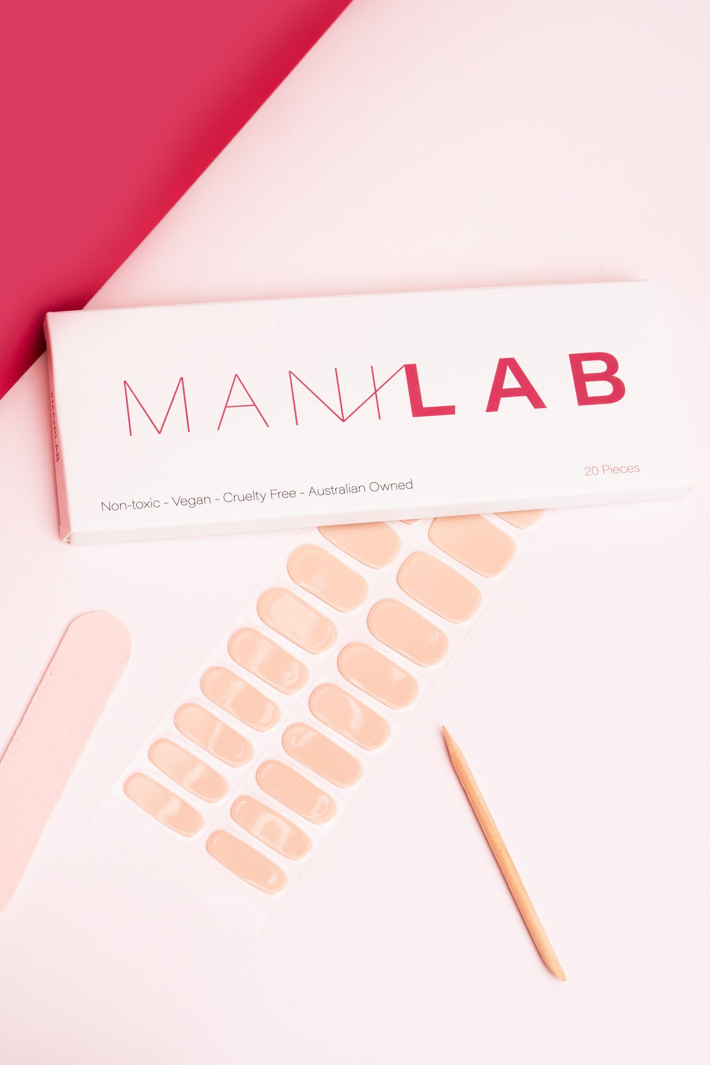 Naked Semi-Cured Gel Nail Stickers | MANILAB