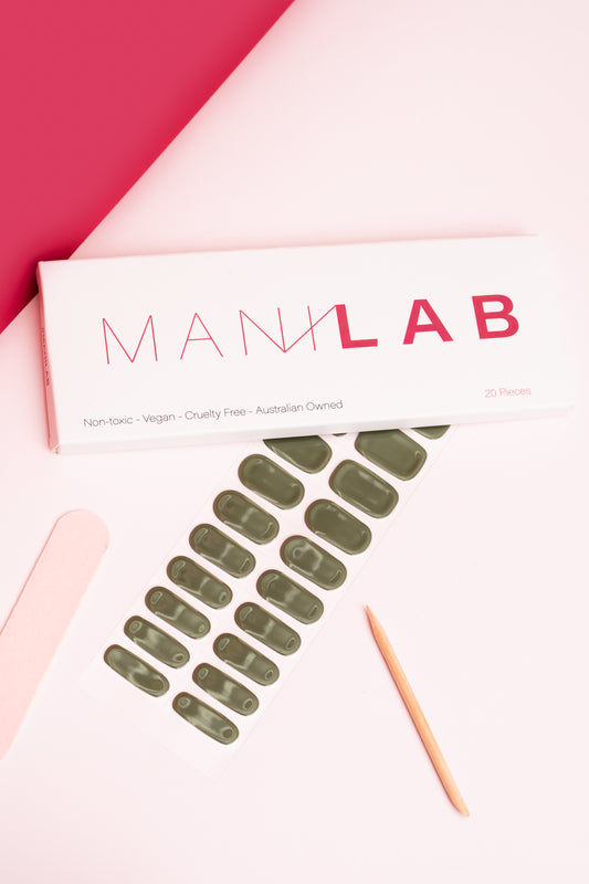 Dirty Martini Semi-Cured Gel Nail Stickers | MANILAB