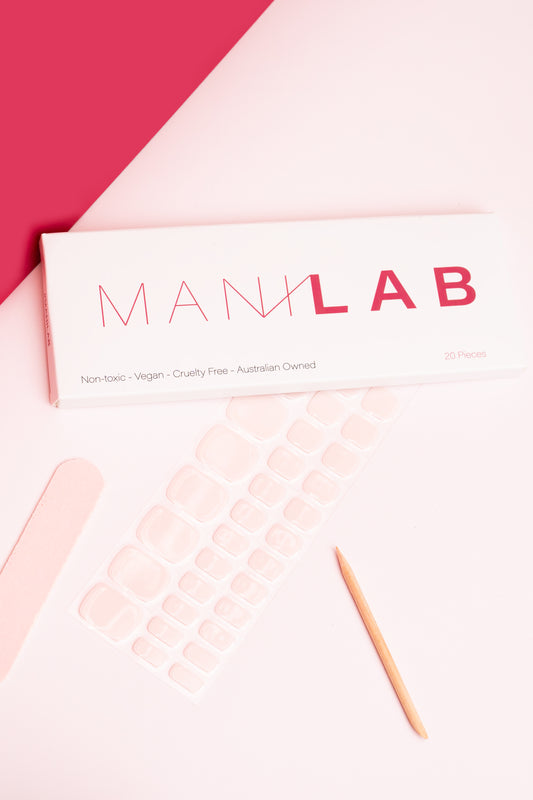 Bare Toes Semi-Cured Gel Nail Wraps | MANILAB