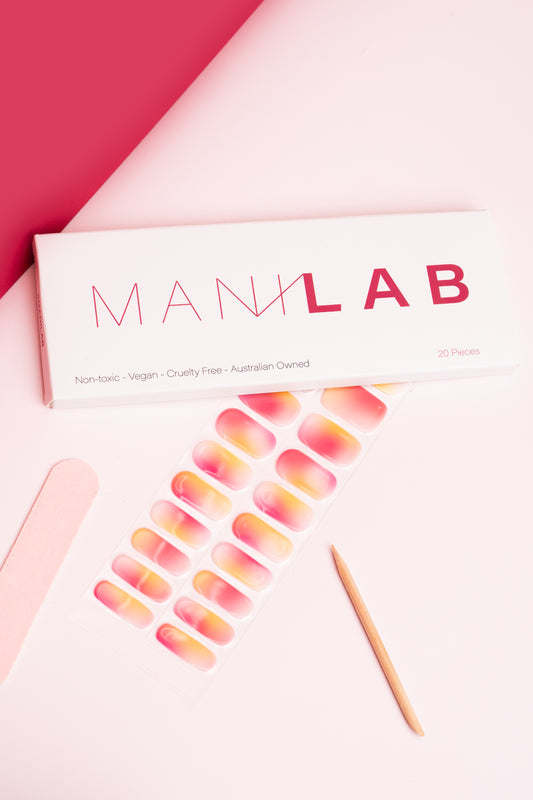 Aura Semi-cured Gel Nail Wraps | MANILAB