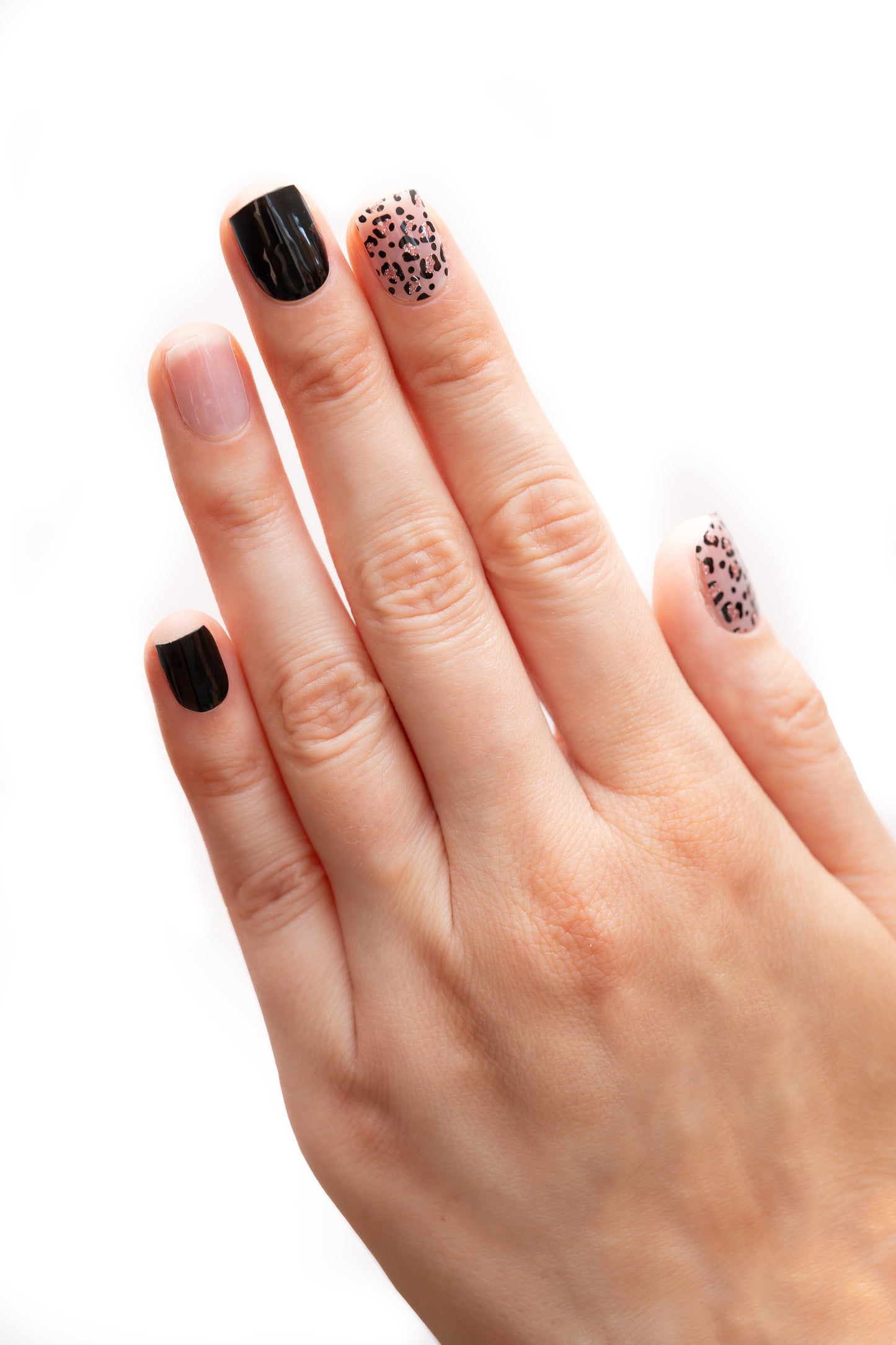 Leopard Semi-cured Gel Nail Wraps | MANILAB