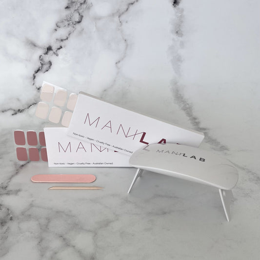 Gel Nail Kit | Semi-Cured Gel Nail Sticker Kit | MANILAB